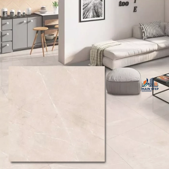 porcelain Polie Marbré Crema Avorio 60/60
